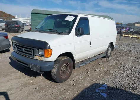 2007 Ford E-250 Commercial/Recreational from USA, damaged, VIN 1FTNE24W47DA25035